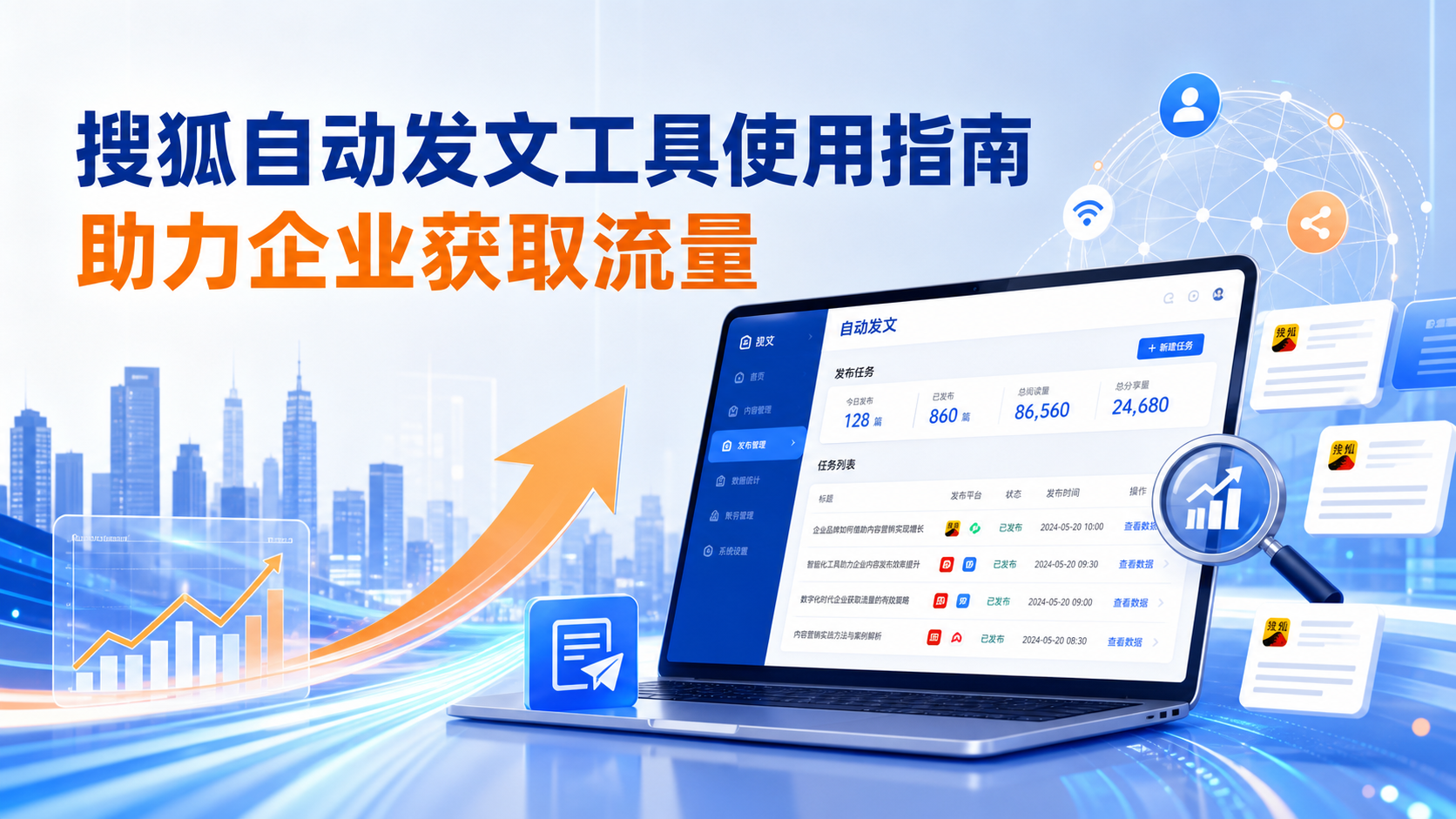 搜狐自动发文工具的使用指南：助力东莞企业获取流量