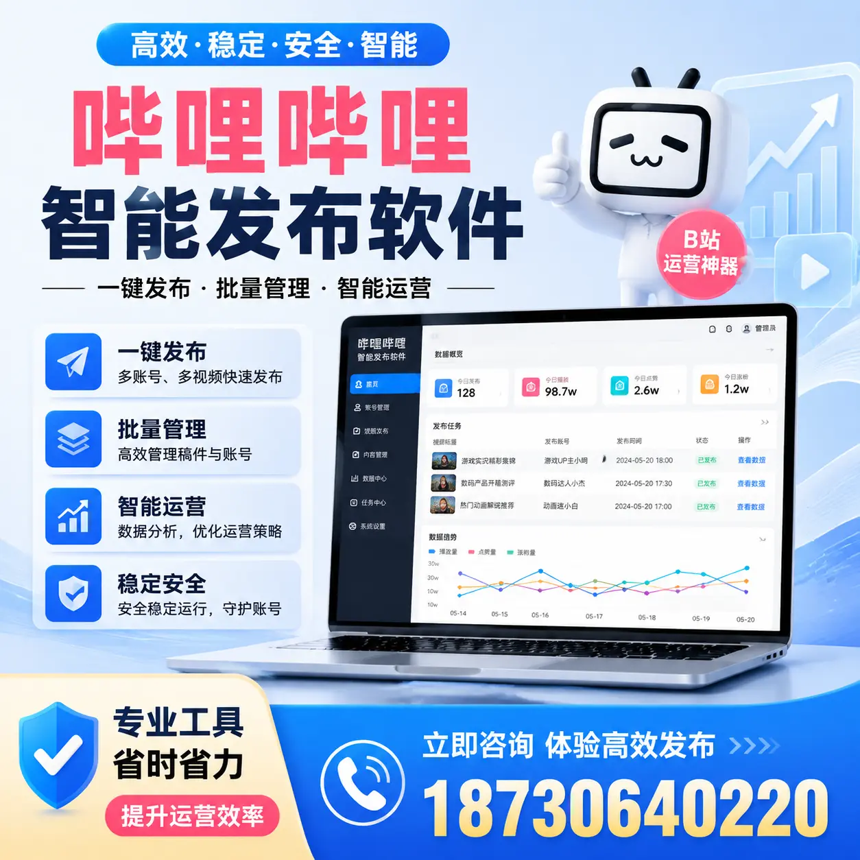 解密哔哩哔哩智能发布软件：功能与优势分析在 东莞